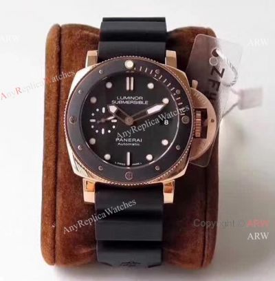 ZF Factory Panerai Pam684 Luminor Submersible 1950 P.9010 Watch 42mm Rose Gold